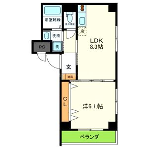 CasaLauroraの間取り図