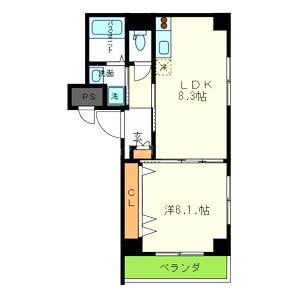 CasaLauroraの間取り図