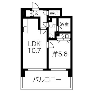MIKI GARDENの間取り図