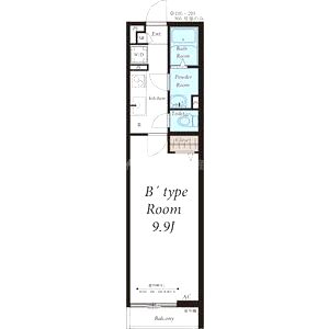 リブリ・蛍池の間取り図