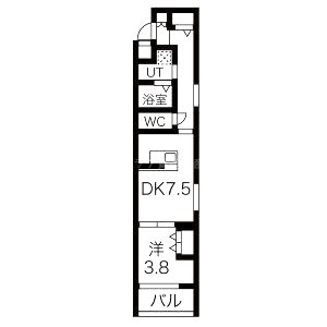 フォーリアライズ京都東寺の間取り図