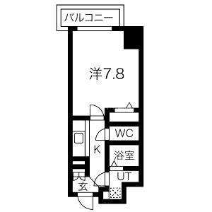 THE RESIDENCE Sの間取り図