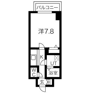 THE RESIDENCE Sの間取り図