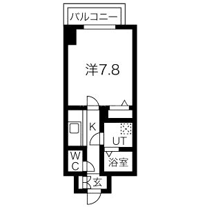 THE RESIDENCE Sの間取り図