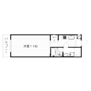 CITY SPIRE心斎橋EASTの間取り図