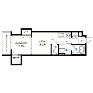 ICH加島(アイシーエイチ加島)の間取り図