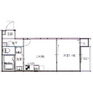 RAD福町の間取り図
