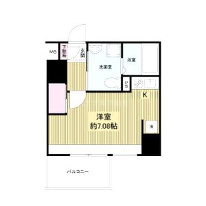 ドゥーエ江坂IIIの間取り図