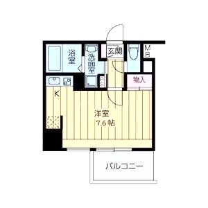 ドゥーエ江坂IIIの間取り図