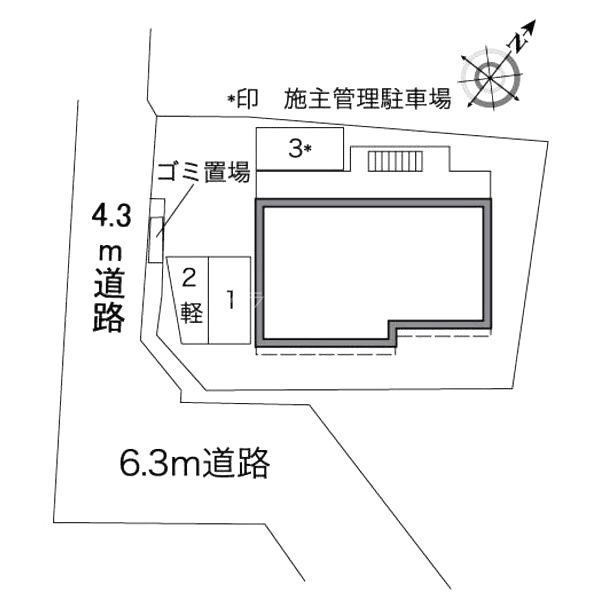 レオパレススカイヒルズの室内写真1枚目