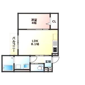 ALEGRIA淡路の間取り図
