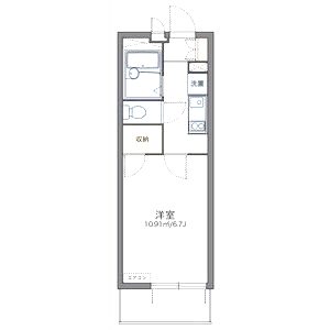 レオパレスエミネンス28の間取り図