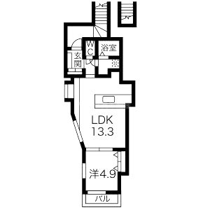 中山荘園LOHAUS IIの間取り図