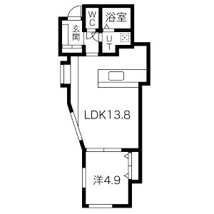 中山荘園LOHAUS IIの間取り図
