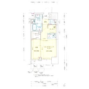 プレサンス塚本ミッドネクストの間取り図