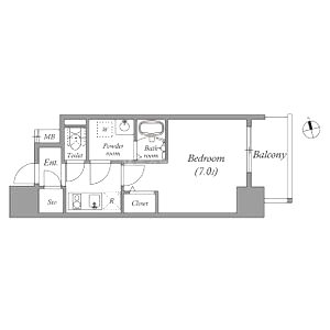 アドバンス上町台シュタットの間取り図