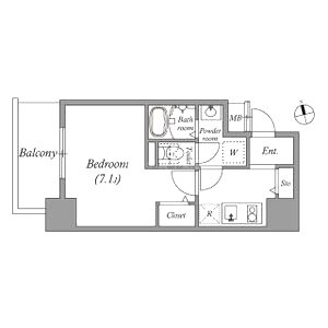 アドバンス上町台シュタットの間取り図