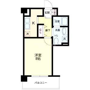 デイグラン鶴見の間取り図