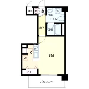 デイグラン鶴見の間取り図