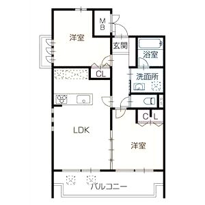 TERRAIN-Sの間取り図