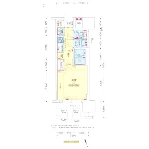 プレサンスドームシティの間取り図