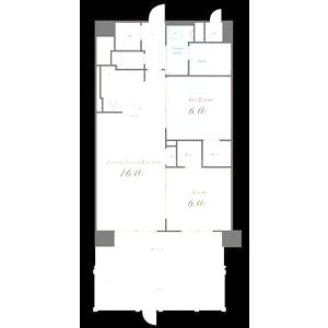 クレリア新深江の間取り図
