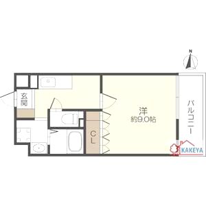 グリーンヒルIIIの間取り図
