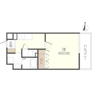 グリーンヒルIIIの間取り図