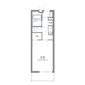 レオパレス三井田IIの間取り図
