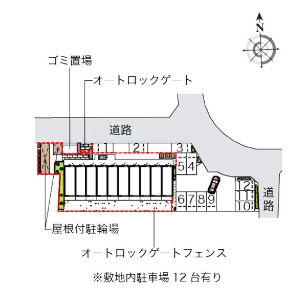 レオパレスTN参番館の室内写真1枚目