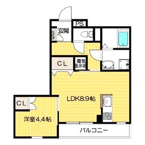 ボヌーリアの間取り図