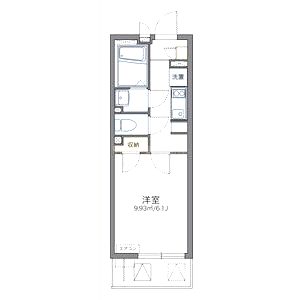 レオネクストクレール長田の間取り図