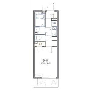 レオネクストクレール長田の間取り図