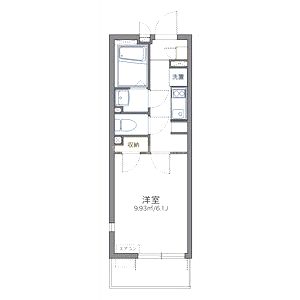 レオネクストクレール長田の間取り図