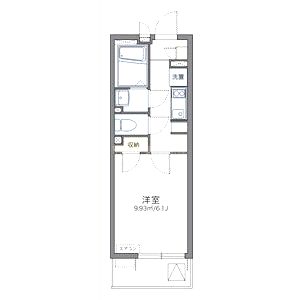 レオネクストクレール長田の間取り図