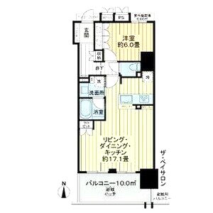 ワコーレ ザ・神戸旧居留地レジデンスタワーの間取り図