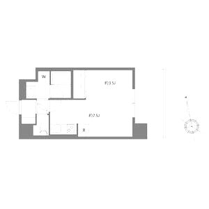 プロスパー江坂479の間取り図