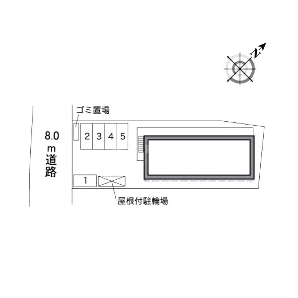レオパレスクール ド ロータスの室内写真1枚目