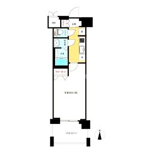 ソルテラス京都西大路 郁の間取り図