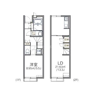 レオネクスト秋桜の間取り図