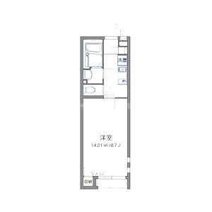 クレイノアペルト泉佐野Iの間取り図