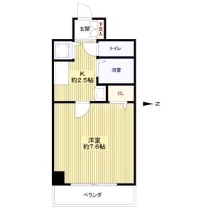 アクアプレイス京都二条城の間取り図