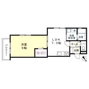 ラフィール西明石の間取り図