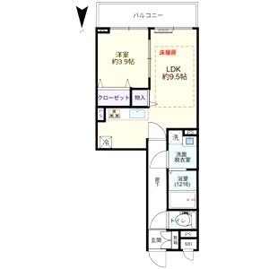 BLANCOSTA THE CLASSの間取り図