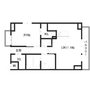 さくら三左衛門堀の間取り図