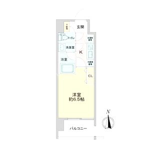 ファーストフィオーレ江坂ウエストの間取り図