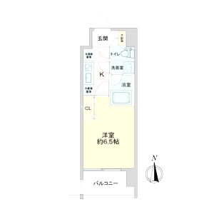 ファーストフィオーレ江坂ウエストの間取り図