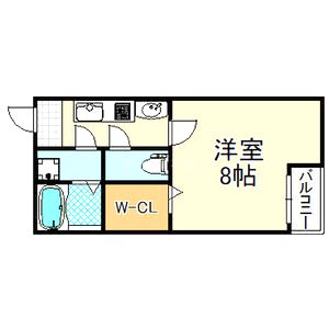 パインズ立花の間取り図