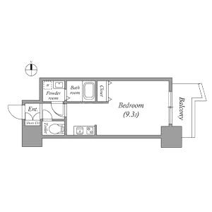 プライムアーバン松屋町の間取り図