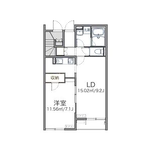 レオネクスト輝の間取り図